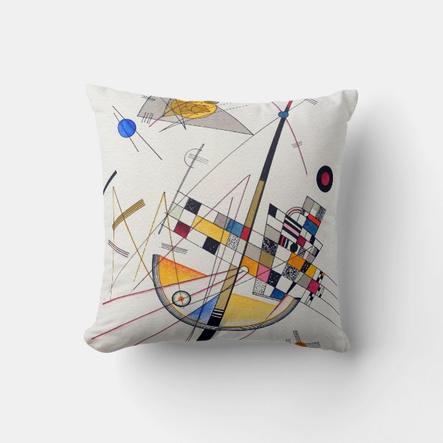 Coussin Tension sensible de Wassily Kandinsky (Recto)