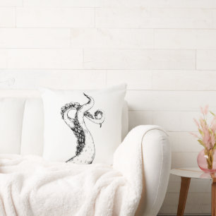 coussin tentacules de pieuvre