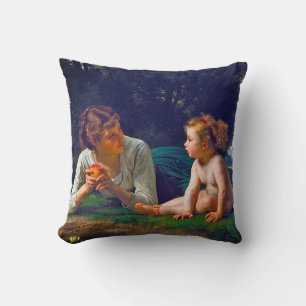 Coussin Tentation, Bouguereau