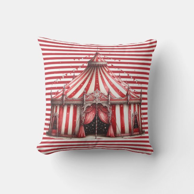Coussin Tente de cirque (Recto)