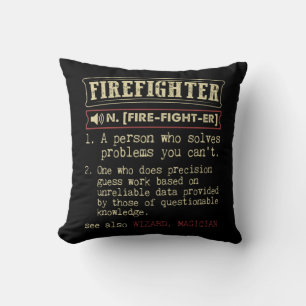 Coussin Terme du dictionnaire amusant pompier.Png