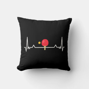 Coussin Terrain de tennis de table amusant