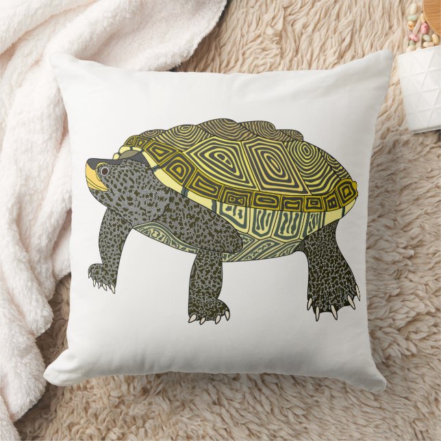 Coussin Terrapin (white) - Pillow (Couverture)