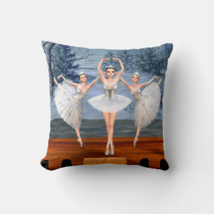 Coussin Terre de la danse de neige Ballerinas
