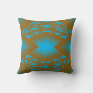 Coussin Terre Et Ciel Ombré Art Abstrait Géométrique