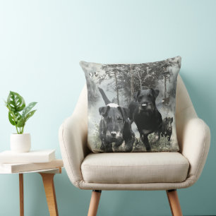 Coussin Terrier de chasse allemand, Le Jagdterrier, Art