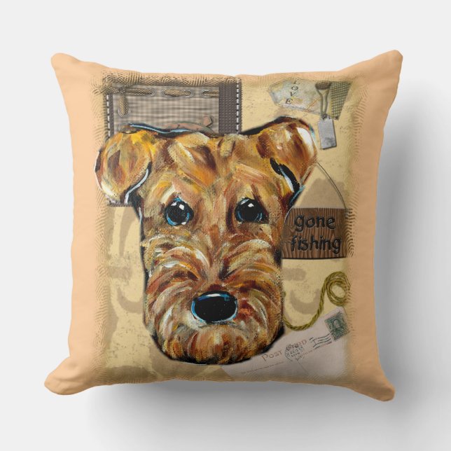 COUSSIN TERRIERS AIREDALE (Recto)