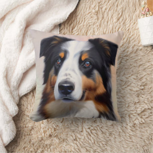 Coussin tête de berger australien