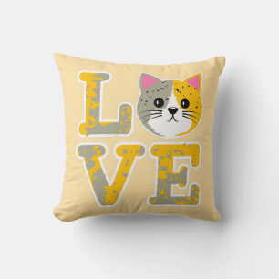 Coussin Tête de chat
