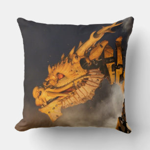 Coussin Tête de dragon