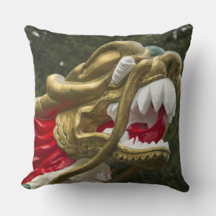 Coussin Tête de grenouille de dragon chinois, Stanley Par