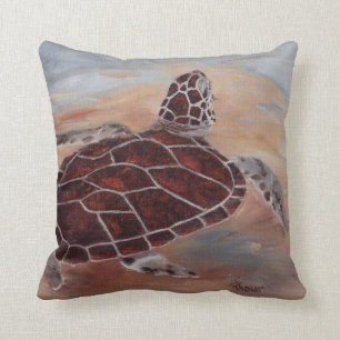 Coussin Tête vers le haut de tortue