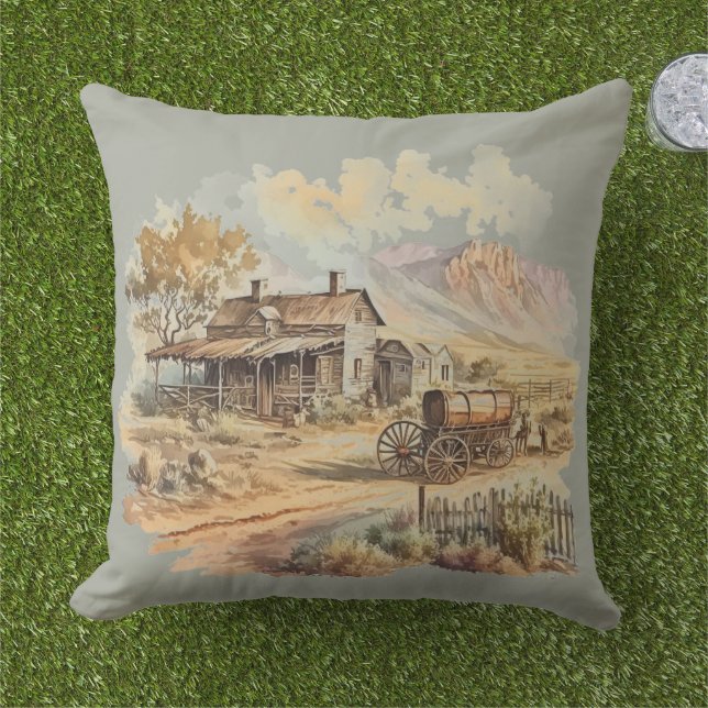 Coussin Tétons de Grange Frontier (Herbe)