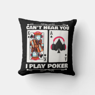 Coussin Texas Holdem Poker Ne Peut Pas Vous Entendre Je Jo