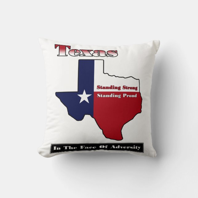 Coussin Texas Standing Fort (Recto)