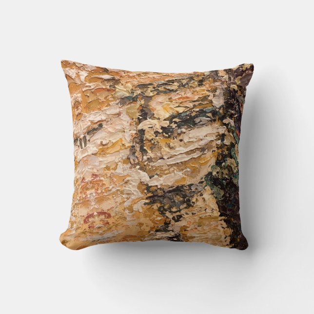 Coussin Textura #24 de obra Amanecer (Recto)