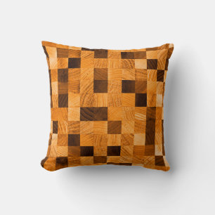Coussin texture arrière - plan Abstraite du bois de la fin
