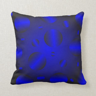 Coussin  Texture bleue