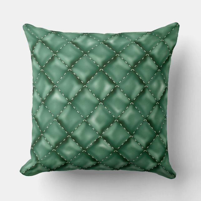 Coussin Texture de cuir brillant 3 (Recto)