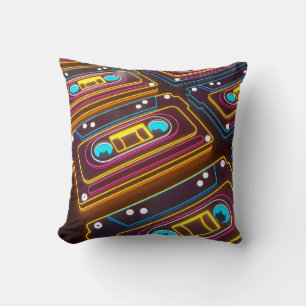 Coussin Texture de la peau de serpent sans transparence. r
