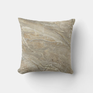 Coussin Texture de pierre marron