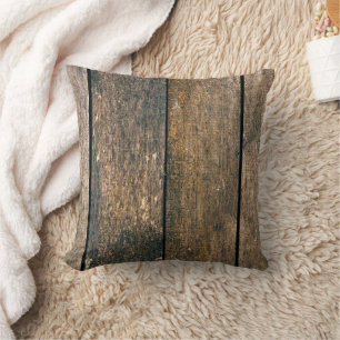 Coussin Texture en bois