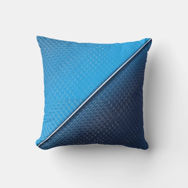 Coussin Texture extérieure balayée métallique abstraite (Recto)