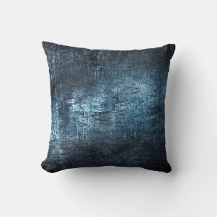 Coussin Texture métal gris bleu arrière - plan