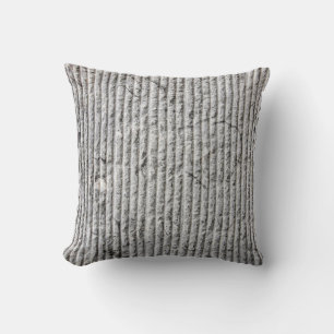 Coussin Texture murale en pierre grise. Texture du mur de