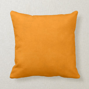 Coussin Texture orange vintage de papier parcheminé de