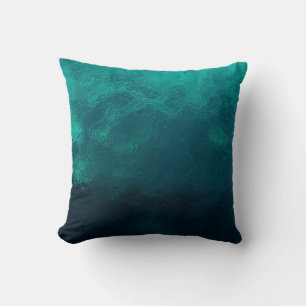 Coussin Texture verte en verre dépoli