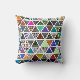 Coussin Textures triangulaires 02