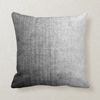 Coussin texturisé gris d'Ombre