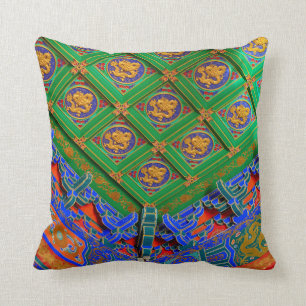 Coussin Thaïlande, Bangkok  Temple du Dragon