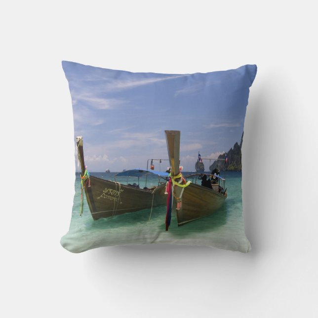 Coussin Thaïlande, île de Phi Phi Don, plage de Yong Kasem (Recto)