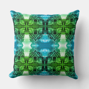 Coussin Thaïlande vintage Bangkok Le Groupe Chakri Carte p