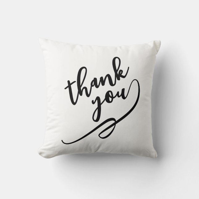 Coussin Thank you  pillow (Recto)