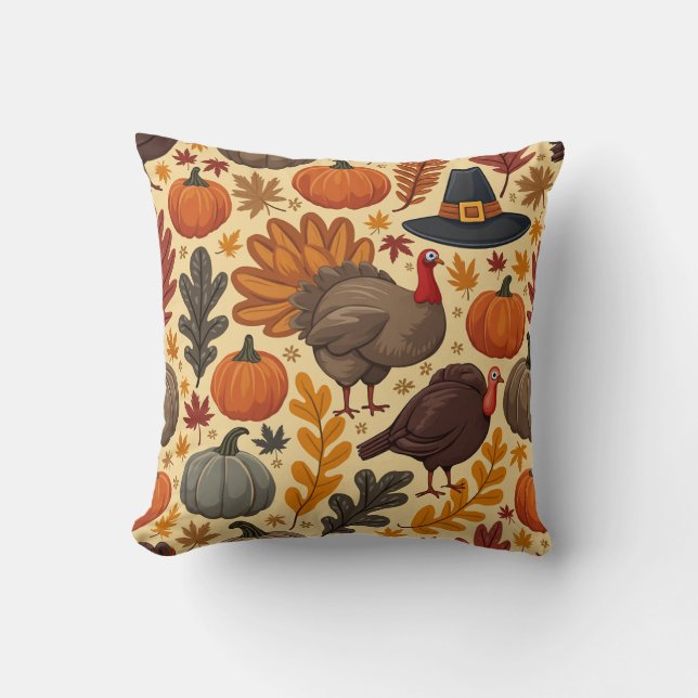 Coussin Thanksgiving (Recto)