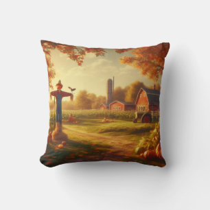 Coussin Thanksgiving/Automne/Automne/Automne sur la ferme