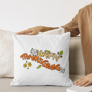 Coussin Thanksgiving automne feuilles d'érable lancer PILL