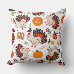 Coussin Thanksgiving Meme I Am Happy Because I Am Grateful