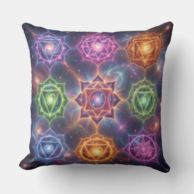 Coussin The 7 Chakras´6 (Recto)
