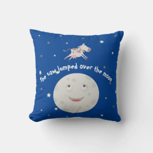 Coussin The cow jumped over the moon