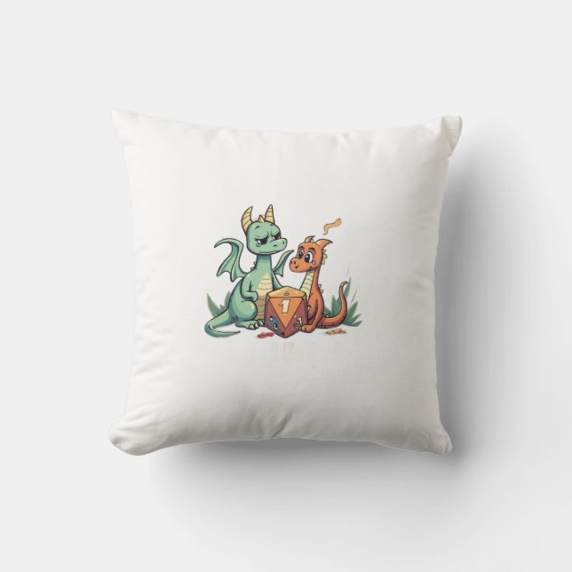 Coussin The Critical Fail Club (Recto)