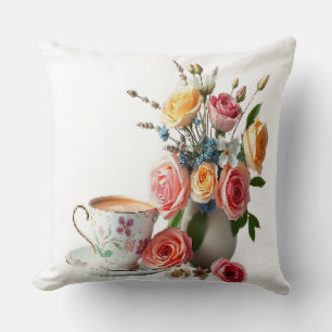 Coussin Thé du matin