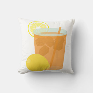 Coussin Thé glacé au citron