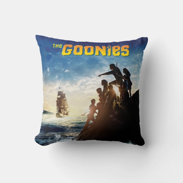 Coussin The Goonies Pirate Ship Theatrical Art (Recto)