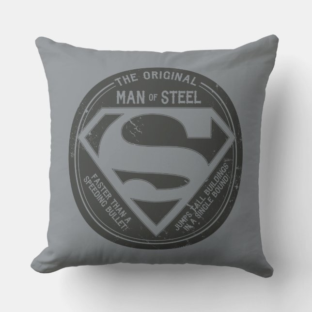 Coussin The Original Man of Steel (Recto)