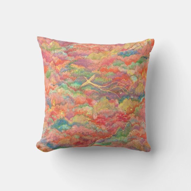 Coussin The Phoenix's Flight (Recto)