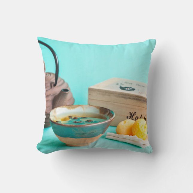 Coussin Thé pour un (Recto)